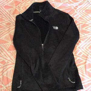 North face fleece zip up